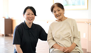 介護風景の様子1